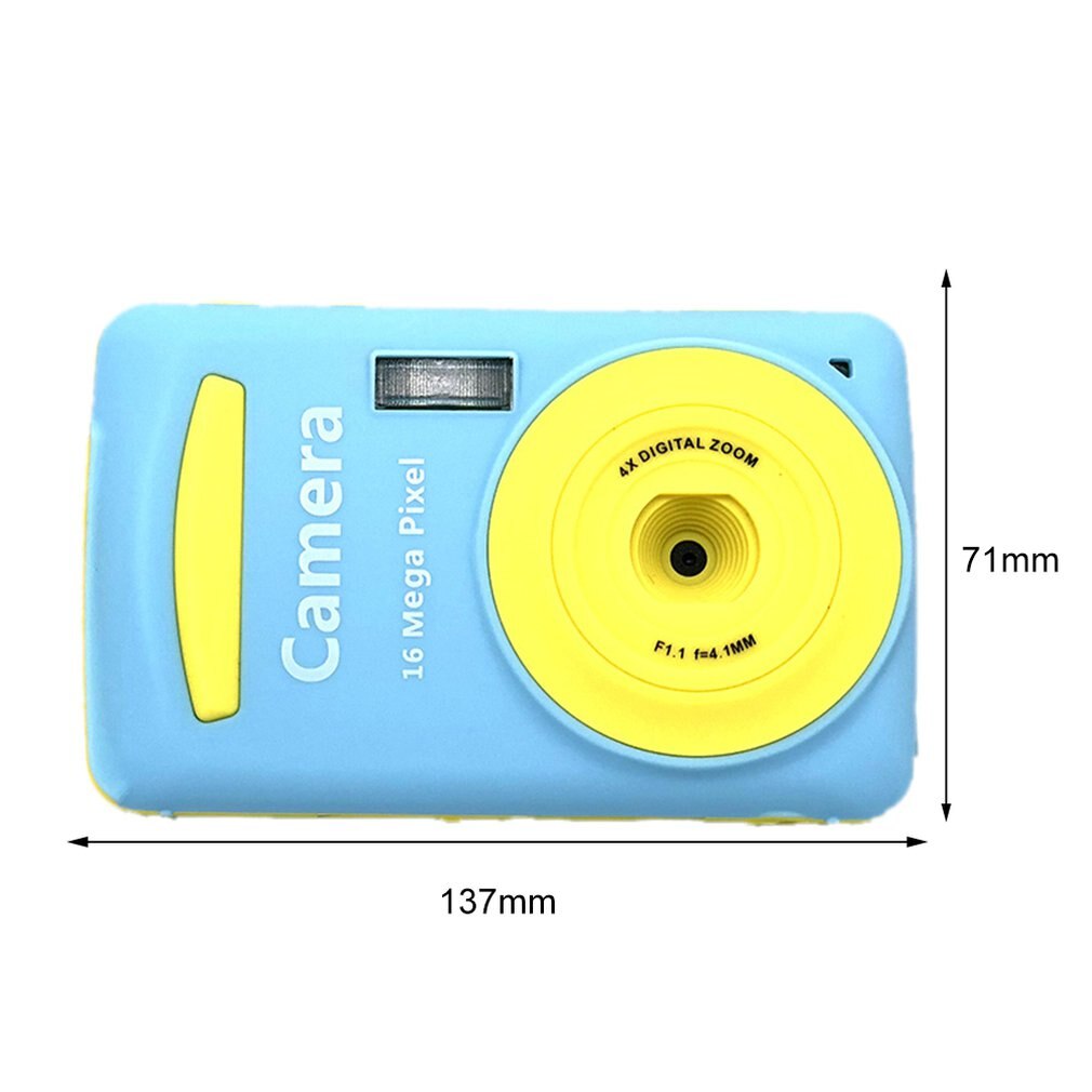 Appareil photo Durable pour enfants pratique 16 millions de pixels Compact appareil photo numérique à domicile appareils photo portables pour enfants garçons filles