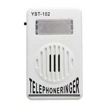 1 PC 95dB Extra-Loud Telephone Ringer Phone Ring Amplifier Ringing Help Strobe Light Bell Sound Landline Ringer Sound Ringtones