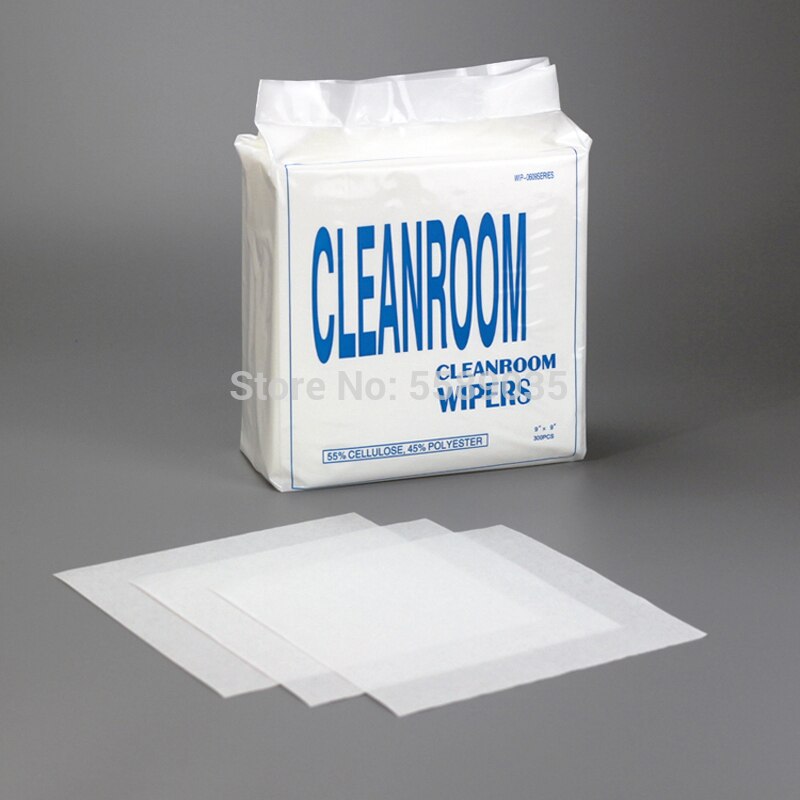 1 Pack Stofvrij Doek 6x6in 9x9in Niet-geweven Schoonmaakdoekjes Supply Voor Inkjet Printer Stofvrij doek 300 Stks/pak: 9x9 in