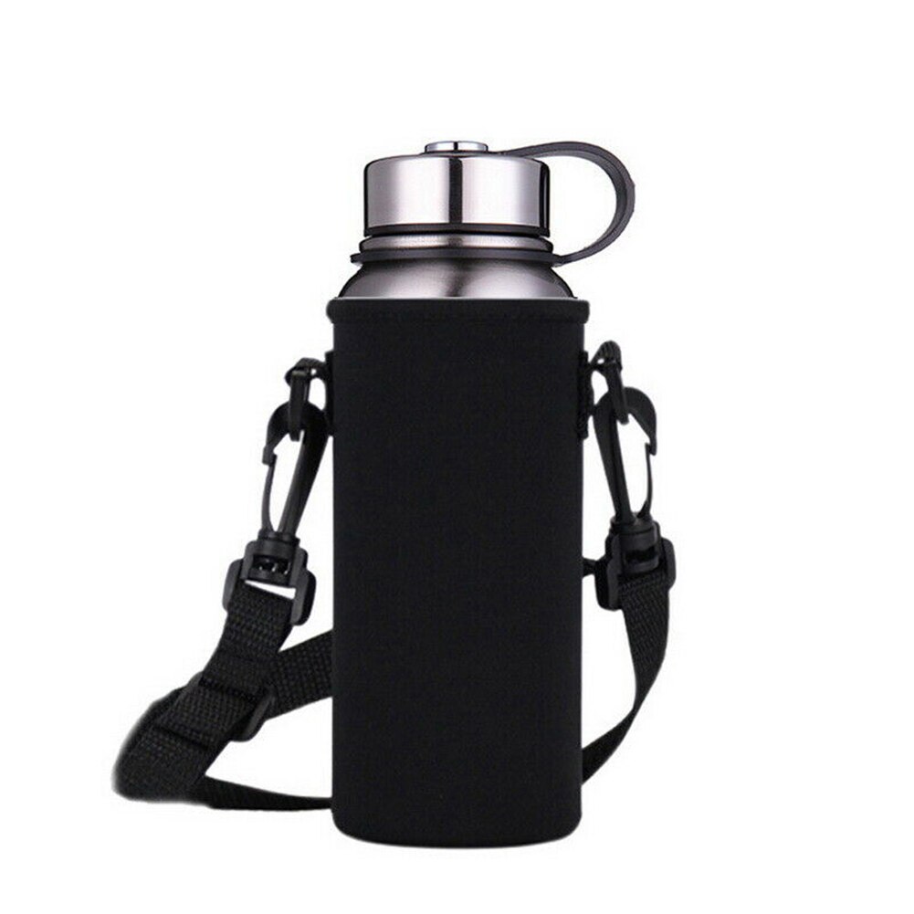 Outdoor Draagbare Sport Water Bottle Carrier Geïsoleerde Beker Cover Bag Holder