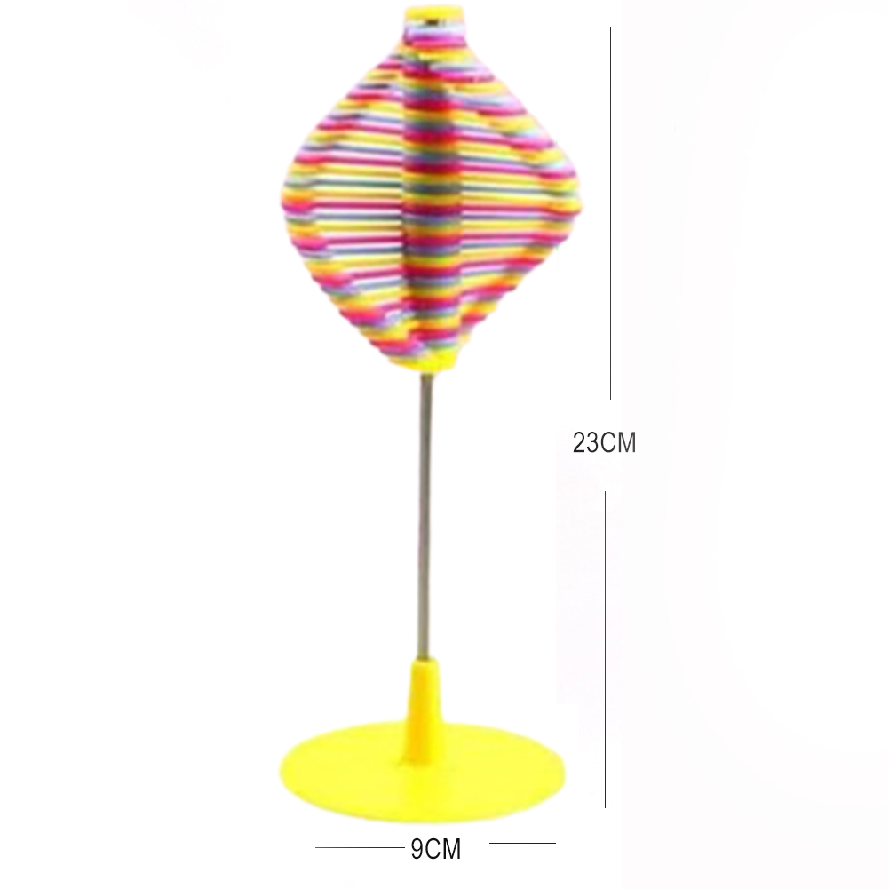 Pressure Reduction Fun Spinning Lollipop Rotary Toys Stress Relief Funny Twirl Desk Decoration: B