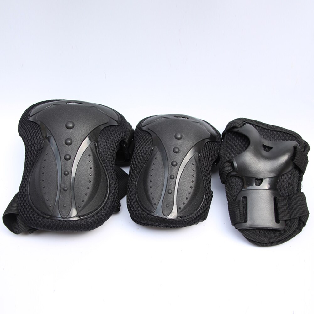 6 Pcs Elleboog Knie Pads Sport Veiligheid Bescherming Gear Set Lichaam Accessoires Anti Shock Skaten Volwassen Pols Guards Schaatsen