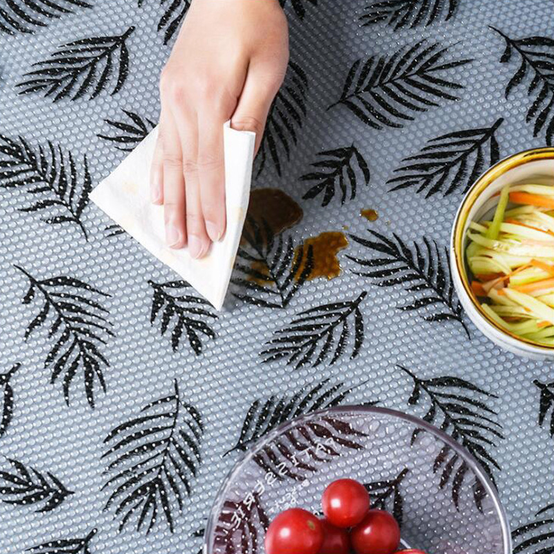 45*122 cm Lade Mat Olie-proof Vocht Keuken Tafel Plank Liner Matten Kasten Pad Papier Non Slip waterdichte Kast Placemat