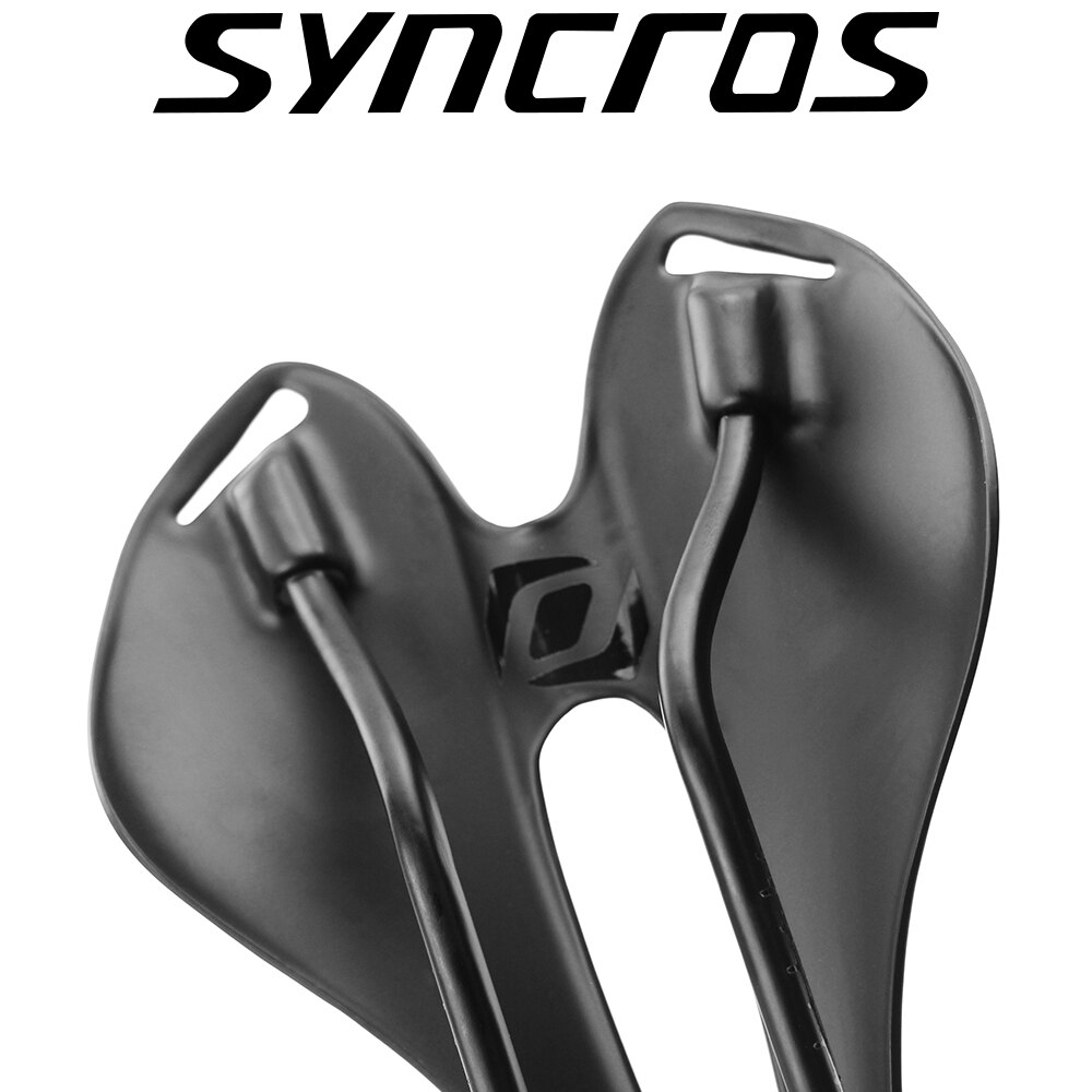 SYNCROS – tige de selle de vélo en Fiber de carbone mat, 27.2/30.8/31.6mm * 350/400mm, coussin de siège de vtt