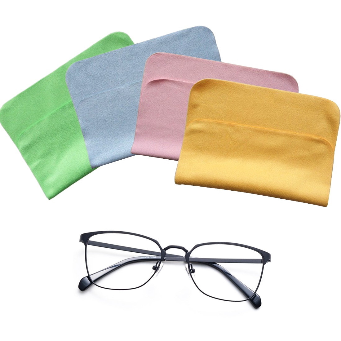Superfine fiber mikrofiber briller linse renere klud briller telefon skærm rengøringsværktøjer 1 pc