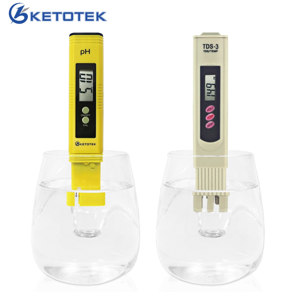 Digital ATC PH Meter Water Tester Aquarium Soil Fishing Tank Analyzer LCD Pen PH Monitor Automatic Calibration