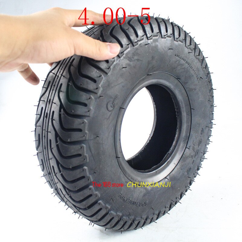 Neumático de para patinete eléctrico de 4,00 a 5 pulgadas, mini MOTO, neumático para escúter eléctrico, especial para caminar, de 400 a 5 pulgadas