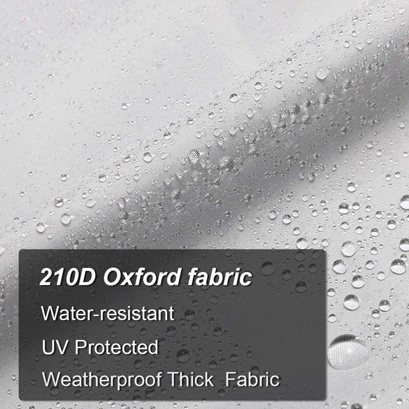 2 Pack Boat Seat Cover, Outdoor Waterproof Pontoon Captain Boat Bench Chair Seat Cover, Chair Protective Covers