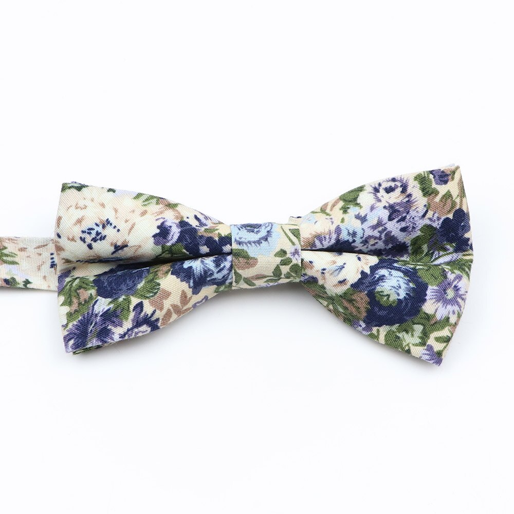 Nuevos pajaritas florales coloridas, corbatas de pajarita con estampado de algodón a la para niños, trajes de de boda para niños, corbatas de mariposa