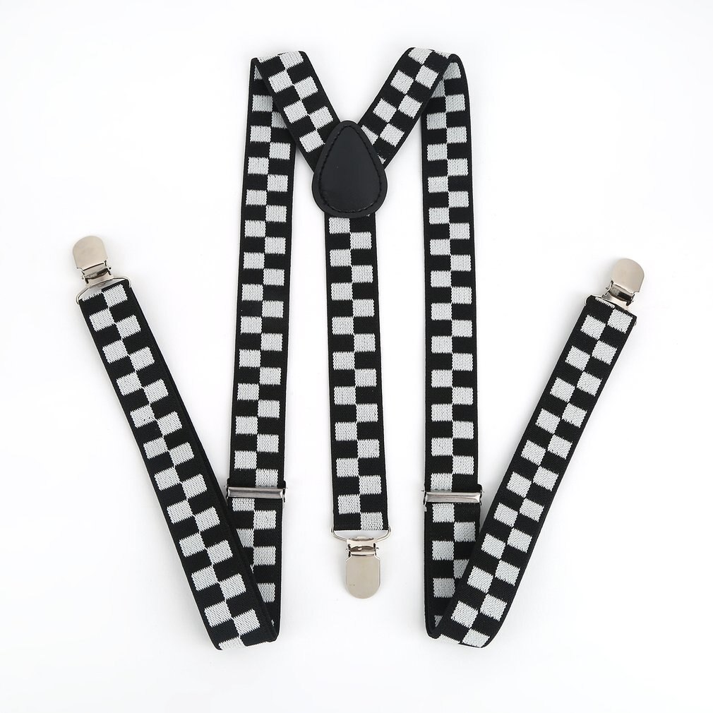 Adjustable Elasticated Adult Suspender Straps Unisex Women Men Y Shape Elastic Clip-on Suspenders 3 Clip Pants Braces: 11