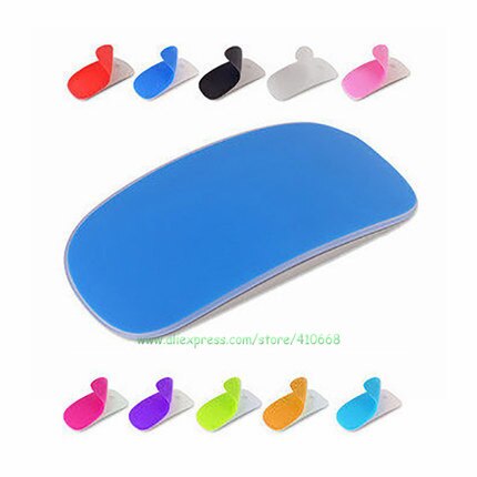 2 pièces couverture de souris colorée pour Macbook Air Pro Retina 11 13 15 universel Silicone souris protecteur peau film pour iMac souris magique