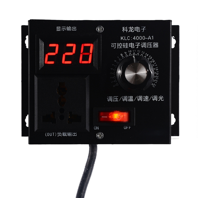 220V 4000W Electronic Variable Voltage Controller ... – Grandado
