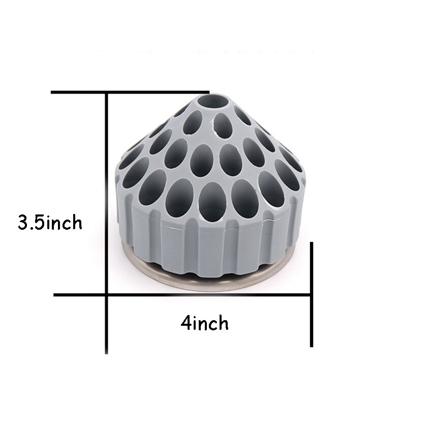 Plastic Tools Storage Case 360° Rotatry Drain Toolbox Grinding Needle Parts Organizer Box Carving Accessories Display Rack