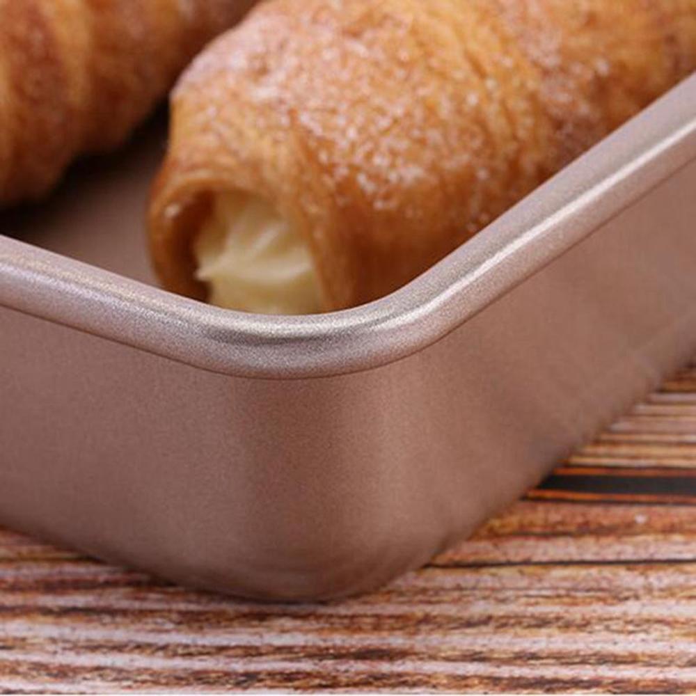 Rechthoekige bakplaat antiaanbak metaal cake brood stokbrood bakvorm ovenschaal bakvorm bakgerei keukenbenodigdheden bakgereedschap