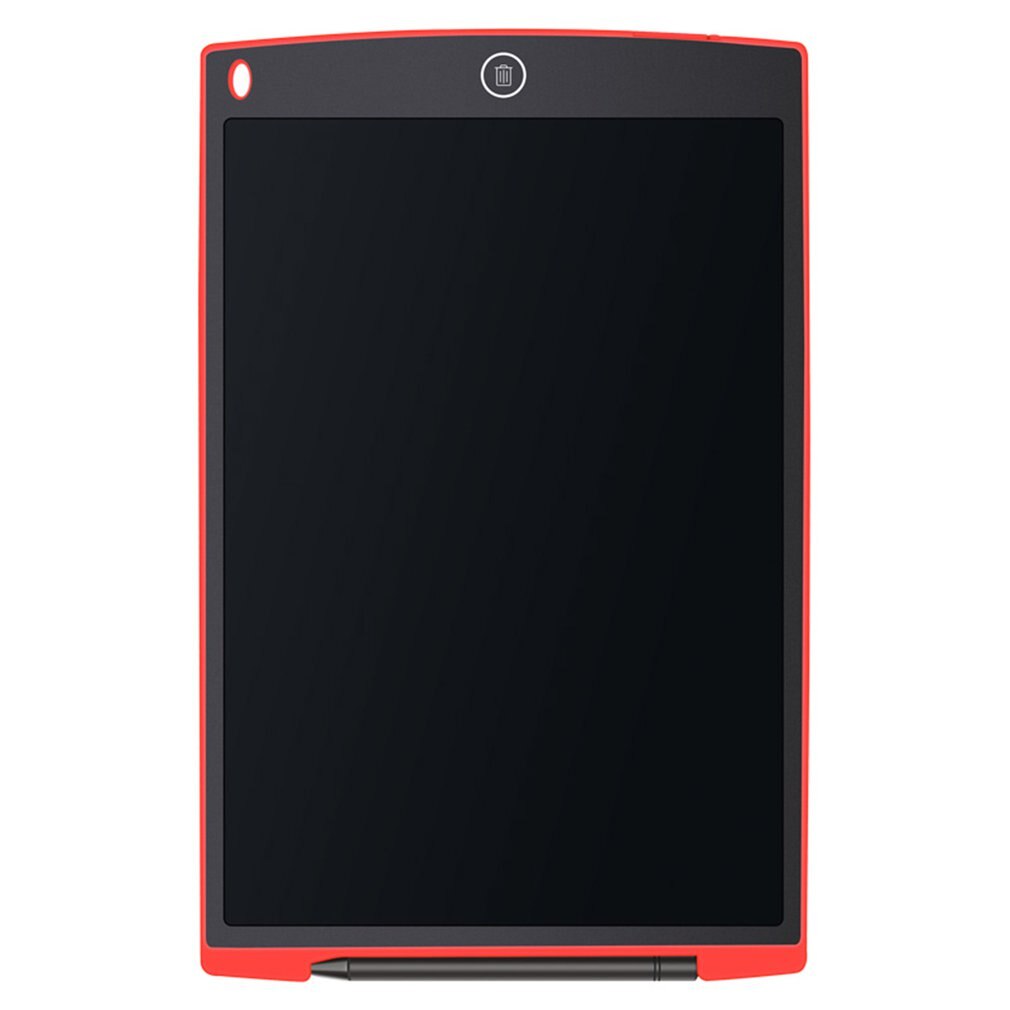 12-Inch Portable LCD Handwriting Board Kids Scrawl Drawing Tablet Notepad Electronic Writing Pad For Home Office: Red