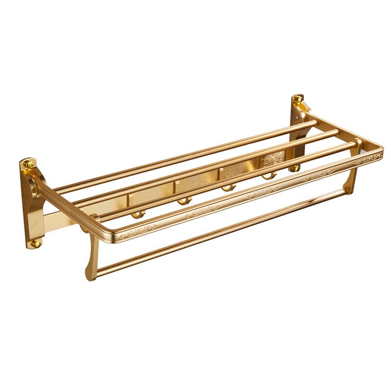 Bathroom Accessories Set Towel Rack Toilet Brush Holder Bathroom shelves Robe Hook Aluminum Bath Hardware