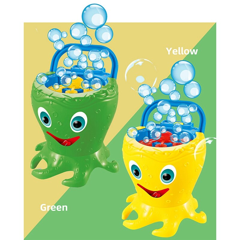 Bubble Machine Octopus Automatische Bubble Maker Voor Kinderen Voor Party Beste Bubble Speelgoed Perfecte Outdoor & Indoor Jongens Meisjes