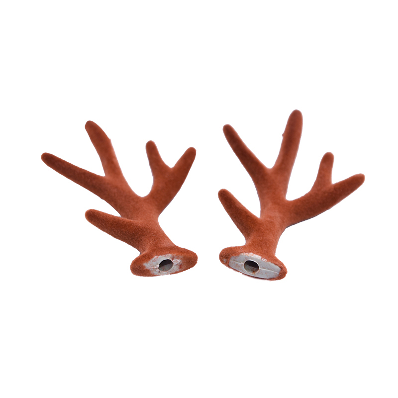 10Pcs/5Pairs Simulatie Gewei Diy Handgemaakte Leuke Hoofdtooi Accessoires Materiaal Christmas Party Decor Foto Props