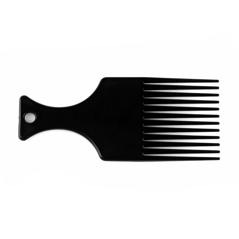 Krøllet hår børste lang tand afro kam salon frisør styling lange tand styling pick styling tilbehør kam