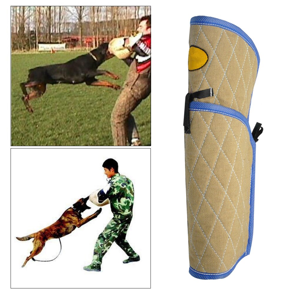 Addestramento del cane morsi per morso cuscino per morso di animale domestico manicotto per morso di cane in iuta per addestramento giovane pastore tedesco mal"rottweiler