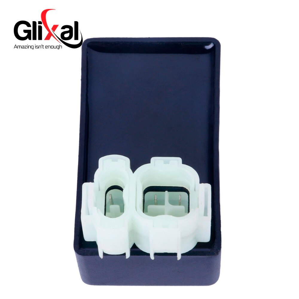 Glixal GY6 6 Pin CDI BOX Unit 50cc 60cc 80cc 100cc 125cc 150cc 180cc 200cc for 139QMB 152QMI 157QMJ Scooter ATV Moped Go Kart