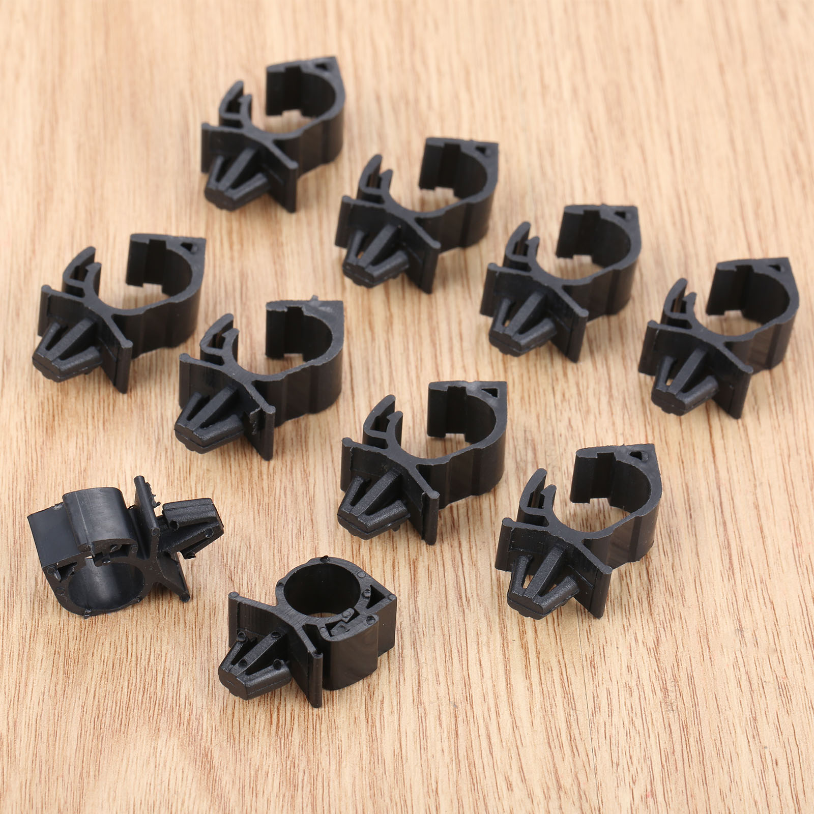 10Pcs Auto Kabelboom Fastener voor Alle Auto Auto Route Vaste Clips Ribbelbuis Tie Wrap Kabel klem