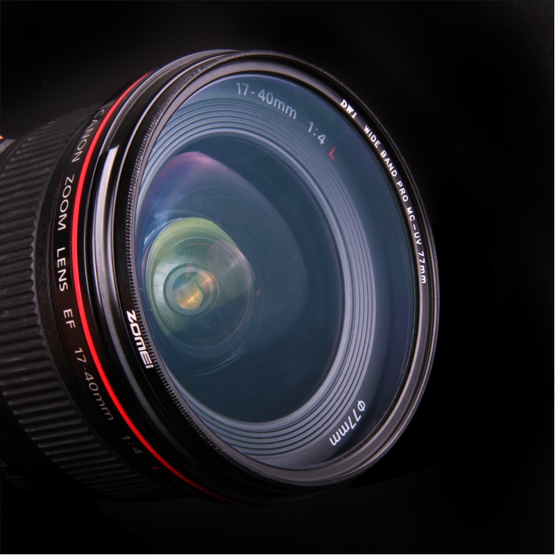 ZOMEI 40.5/49/52/55/58/62/67/72/77/82 /86mm Ultra-Violet UV Filter Lens Protector voor SLR DSLR camera