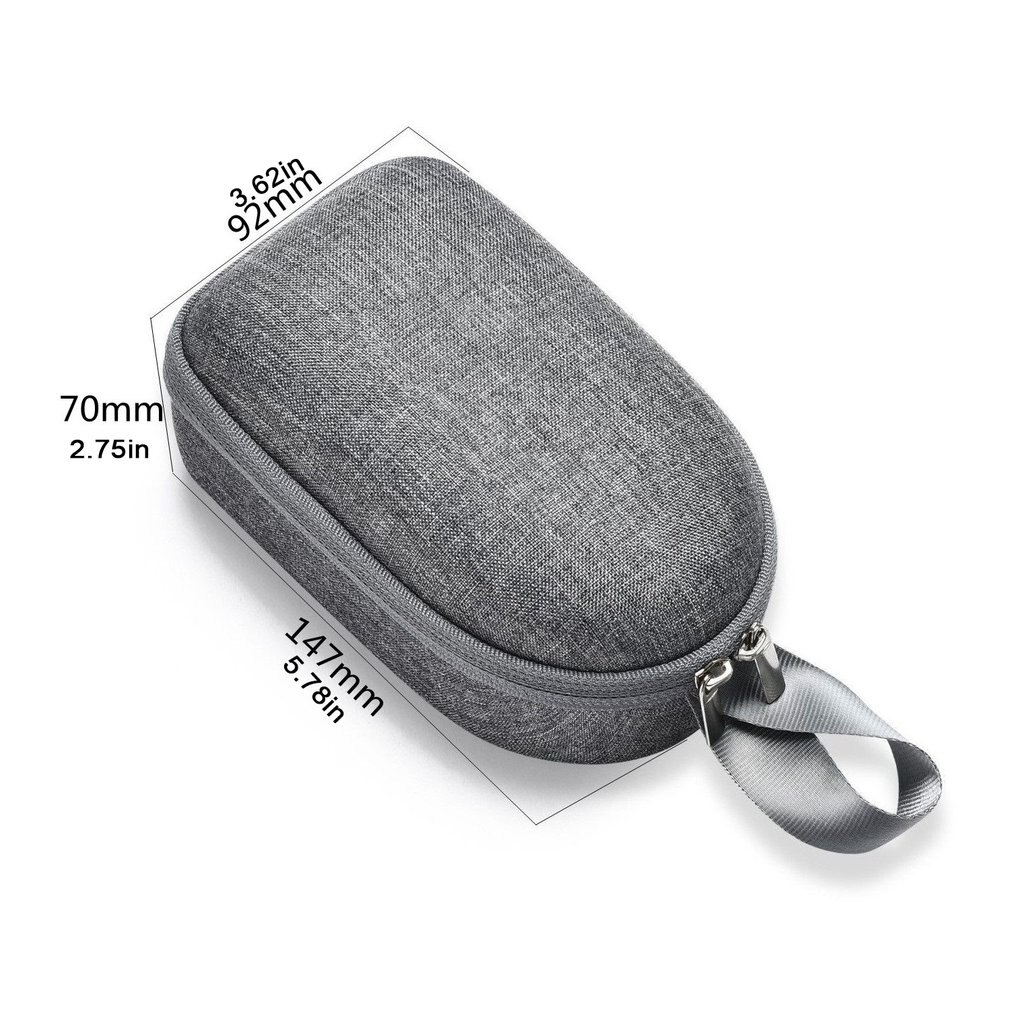 Carré Eva écouteur sac sans fil écouteur sac de rangement écouteur sac petit produit numérique stockage Eva sac