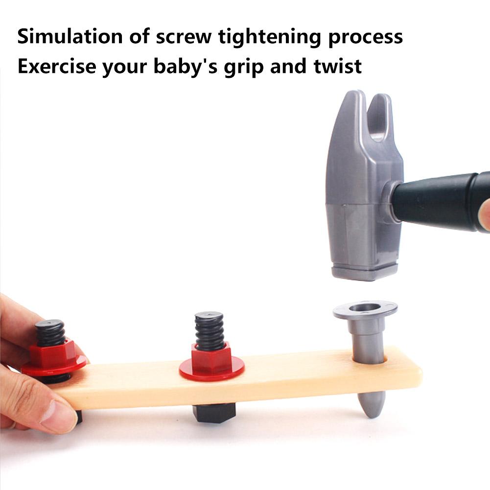 Electric Repair Tools Educational Toys Simulation Tool Set With Carry Case DIY Tool Set For Boys And Girls