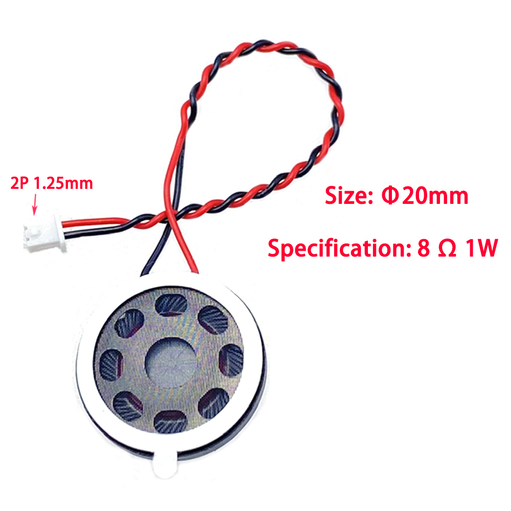 Mini haut-parleur ultra-fin, 8 ohms, 8R, 1w, diamètre 15mm, 18mm, 20mm, 23mm, 25mm, 26mm, haut-parleur pour jouets MP3, téléphones de bricolage: BLANC / Bundle 3