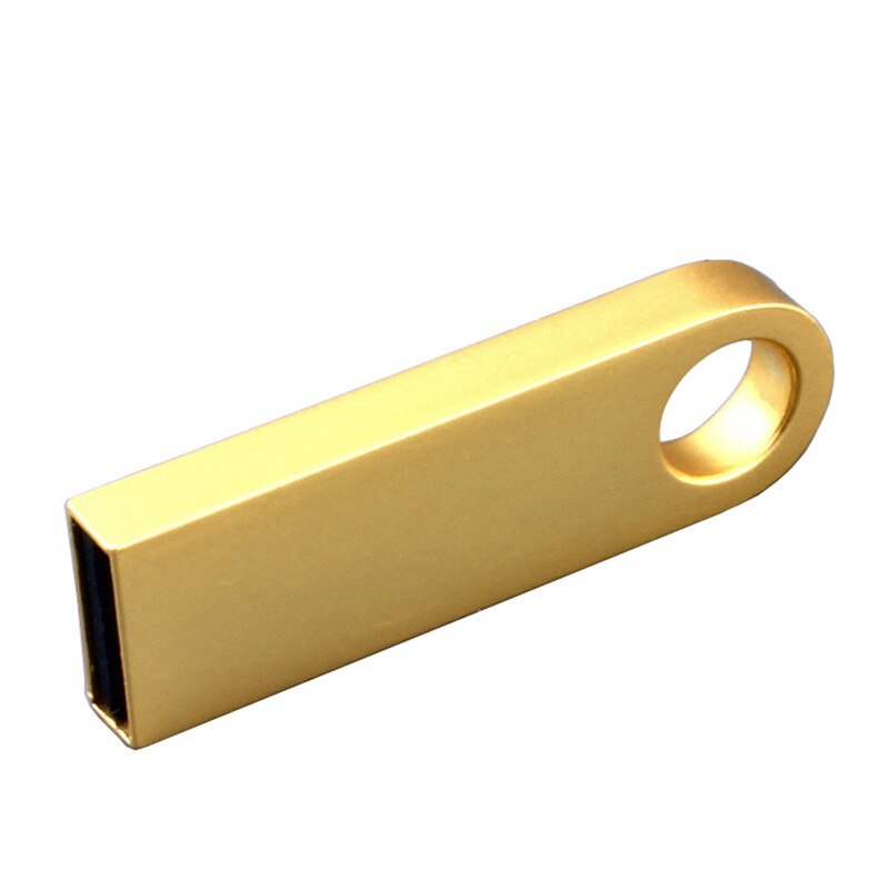 JASTER impermeabile mini USB flash drive oro argento metallo pen driver 64GB 8GB 16GB 32GB 128GB di memoria del bastone pendrive flash card: 64GB / Gold