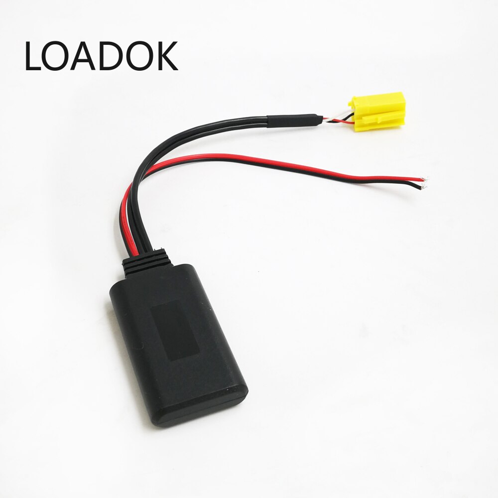 Car Bluetooth Adapter Wireless Audio Jack MINI ISO 6Pin Connector Aux-in Cable for ForTwo 451 5351 Wireless Bluetooth Car