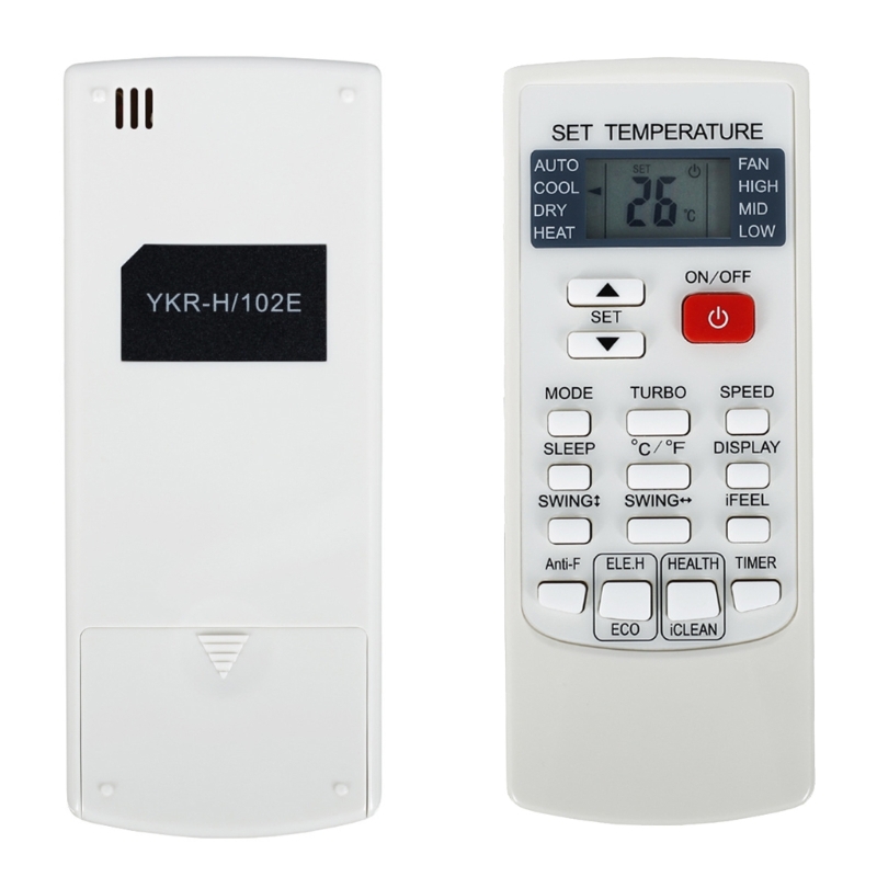 YKR‐H/102E Telecomando per climatizzatore per YKR-H/002E YKR-H/006E Regolazione della temperatura del condizionatore d'aria domestico Trasporto di goccia