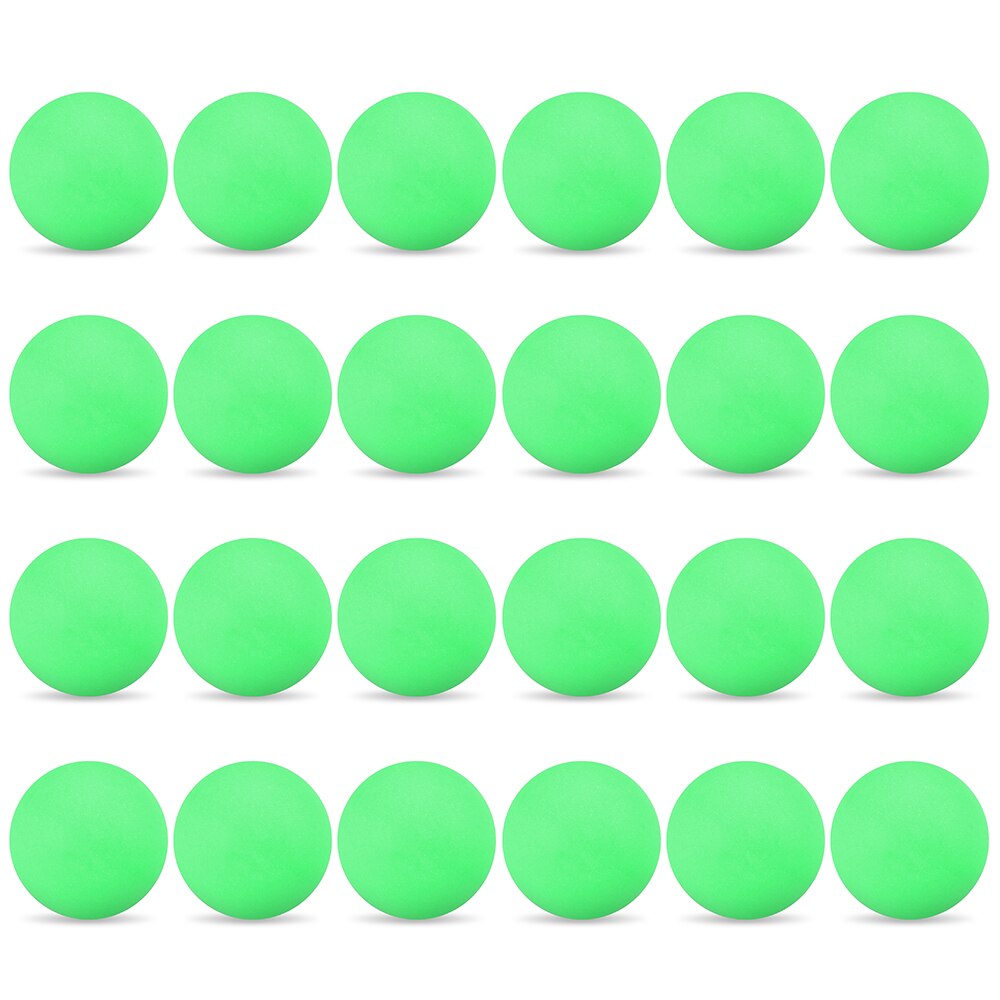 24Pcs/lot 40mm Plastic Ping Pong Balls Table Tennis Training Balls Amateur Advanced Training Practice Balls: Green