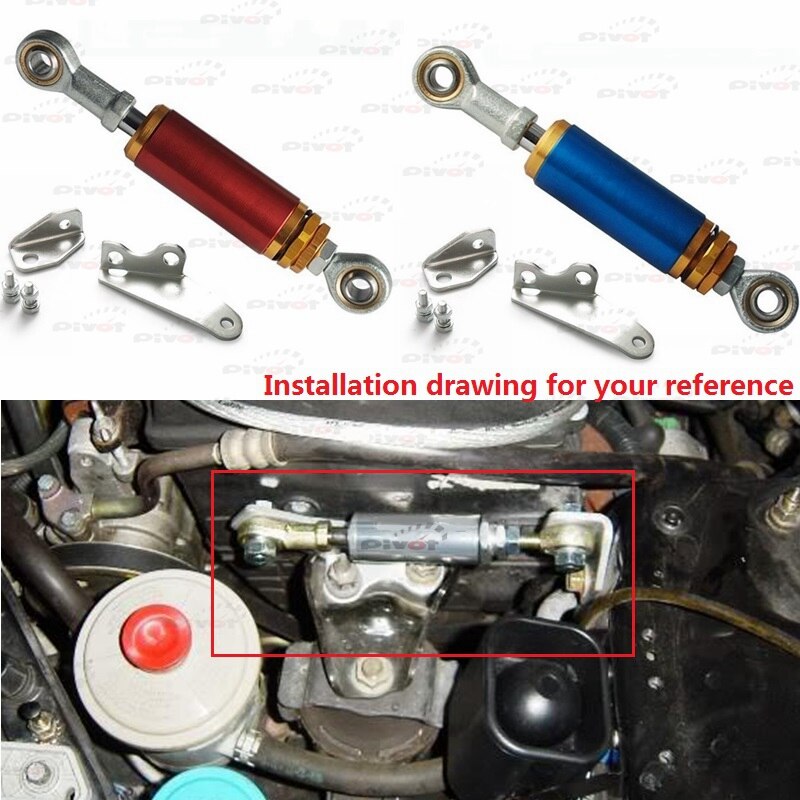 Amortisseur de couple moteur réglable en aluminium, pour Honda Civic EK 96-00