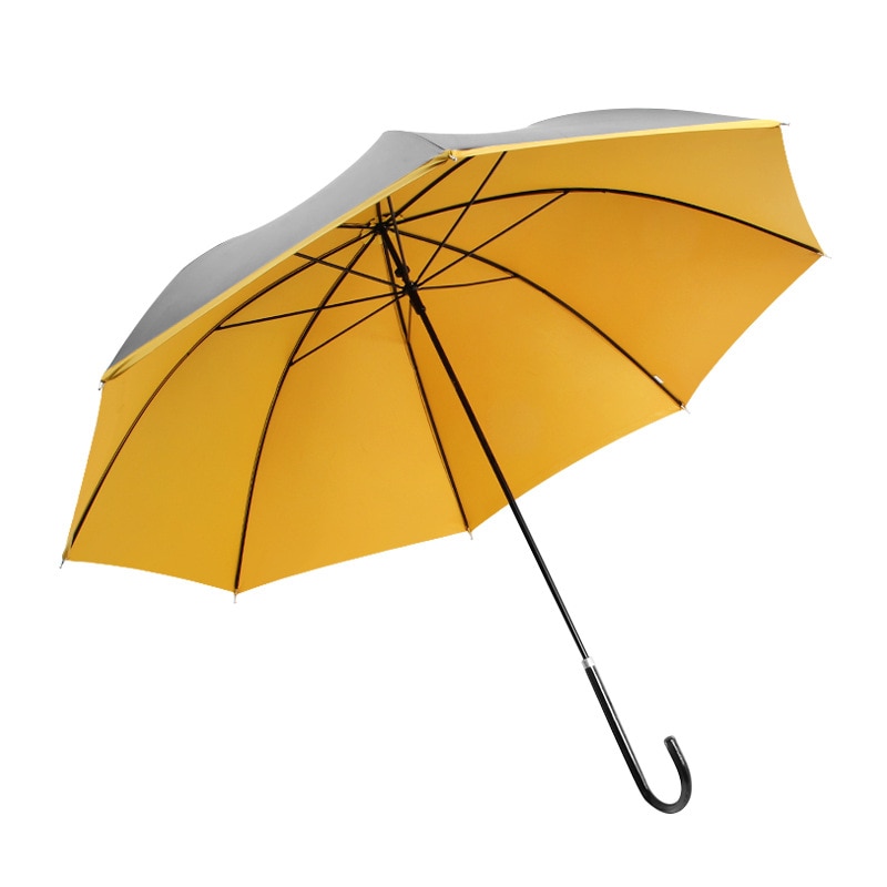 Sun And Rain Dual-purpose Women Umbrella 8k Vinyl Long-handled Sun Umbrella Japanese Sunscreen And Anti-ultraviolet Parasol