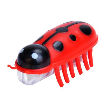 Värisevä kissanlelu, lady bug, cat bug lelu, vilkkuvalla ledillä tai ilman