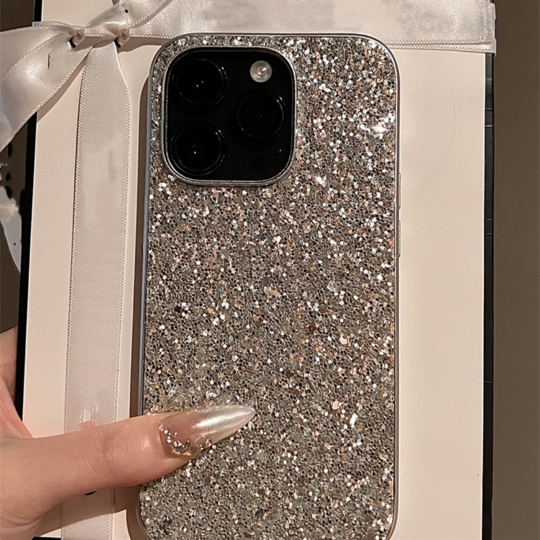 Luxe Glitter Bling Pailletten Telefoon Case Voor iPhone 15 14 13 12 11 Pro Max Plus Gegalvaniseerde Lens bescherming Zachte Siliconen Cover