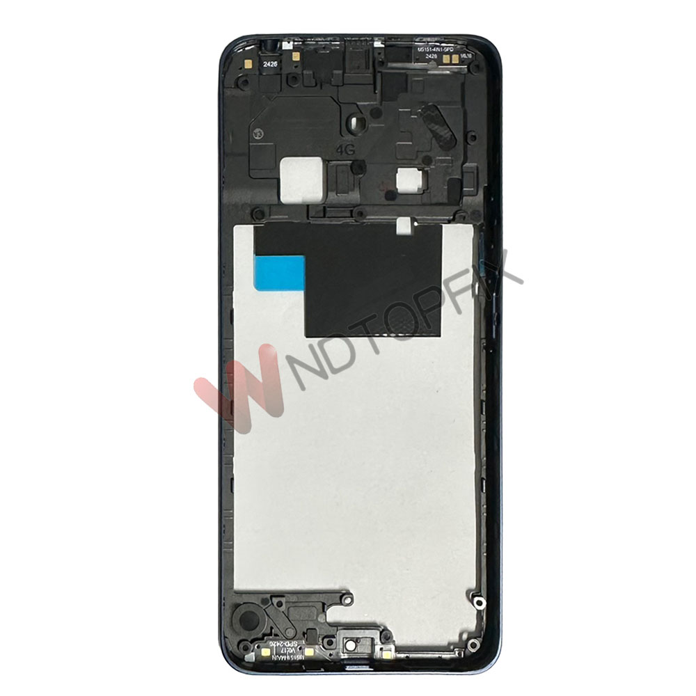 For xiaomi redmi 14c 2411 drn 47c midtramme lcd-skjerm frontramme husramme chassisplate reservedeler
