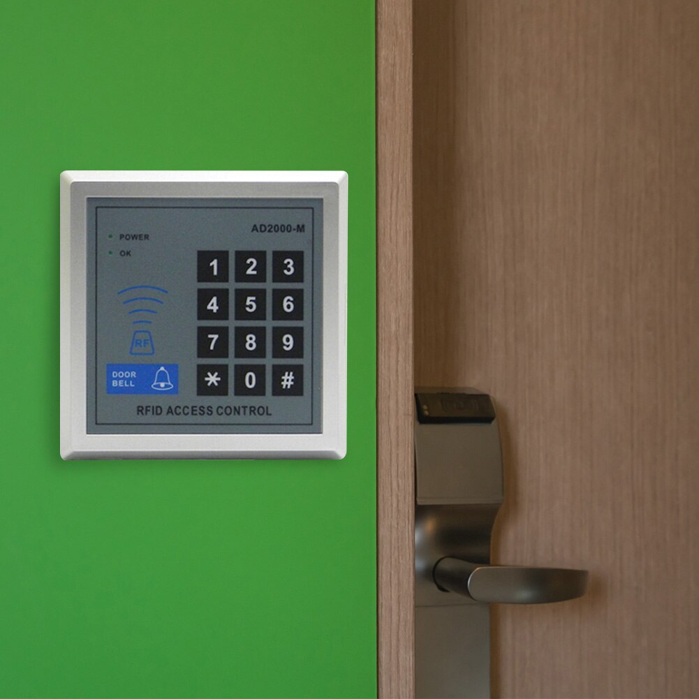 Home Gate Door Access Control System Kit Security Protection Intelligent Magnetic Electronic Door Lock Keypad Machine