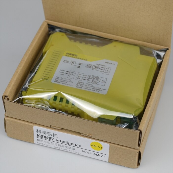 Signal Isolator 0-10V to 0-20mA Analog Signal Converter Isolation Transmitter High Precision