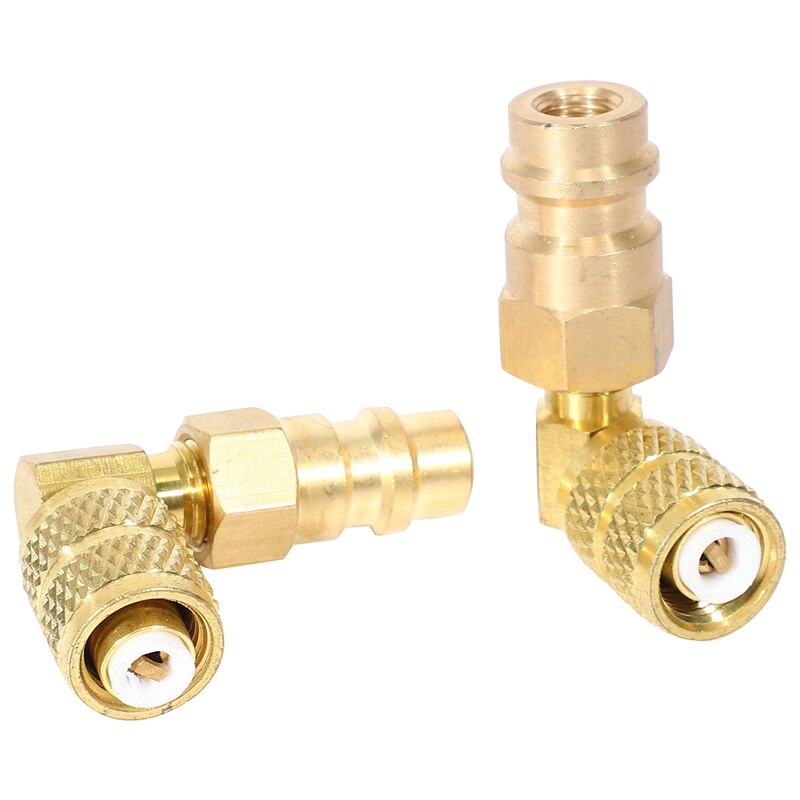 AU05 -Car Air Conditioner Refrigerant Connector R22 (1/4) Interface Conversion R134 Connector