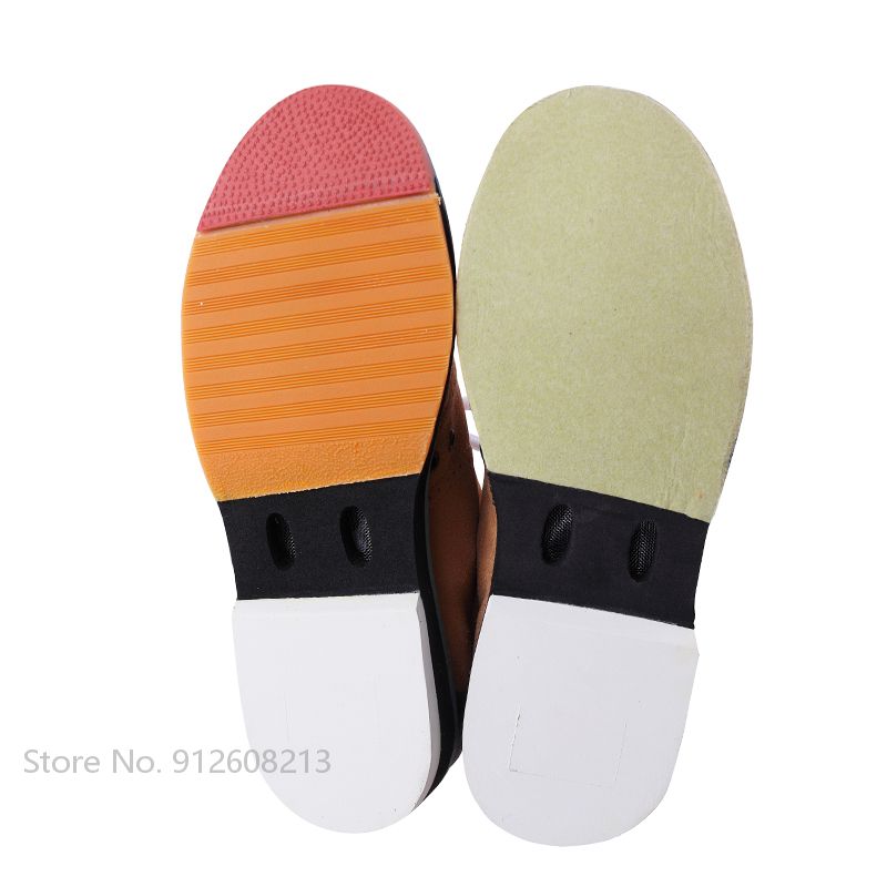 Chaussures de Bowling pour hommes, baskets professionnelles respirantes en cuir avec semelle antidérapante pour l&#39;entraînement, tailles 6 à 11