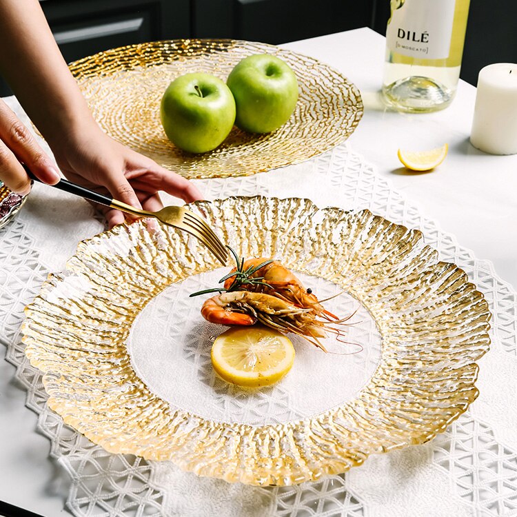 Christmas Food Luxury Plate Set Dinning Dessert Modern Plate Sets Serving Breakfast Vajilla Completa De Platos Dinnerware 60PZ: Style 5