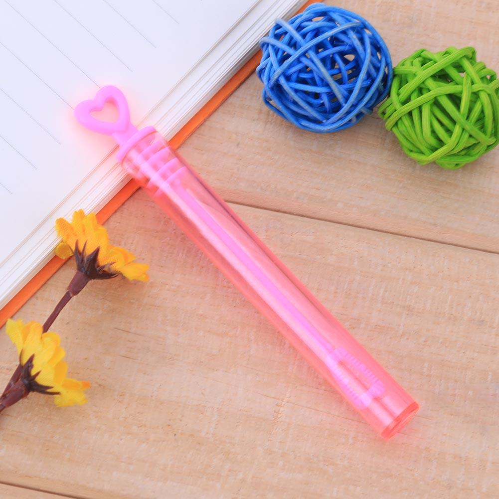 6 teile/los Herz Leere blasiert Seife Flaschen Hochzeit Geburtstag Party Dekoration freundlicher Spielzeug Blasen Hersteller freundlicher draussen blasiert