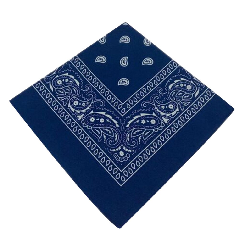 Baumwolle Neue Tie-Gefärbt Kopftuch Paisley Blättern Bandana Tie-Gefärbt Quadratischen wiederverwendbare Radfahren gesichtsmaske Mund Gesicht Schal
