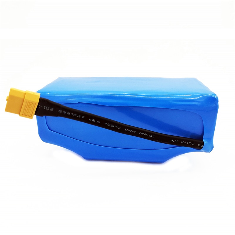 Batería de litio de 36V y 5,2ah para patinete eléctrico de 2 ruedas, batería de equilibrio de alto drenaje para ajuste de autoequilibrio, 6,5 "y 7"