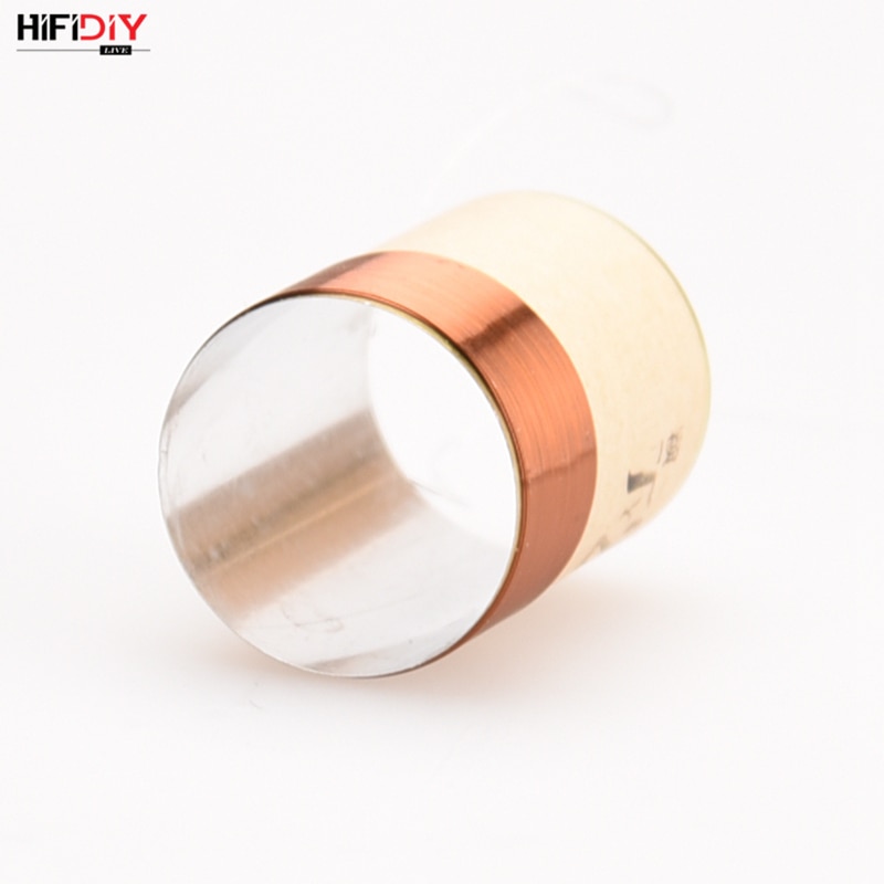 HIFIDIY LIVE 3 INCH~18 inch 25.5mm~75.5mm bass Voice Coil Speaker Repair accessories White Aluminum Sound Air Outlet DIY Parts