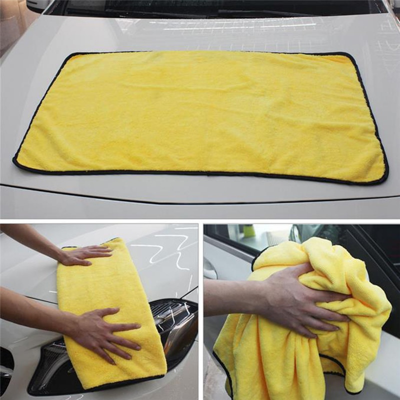 Paño de Secado y limpieza para coche, tamaño grande, 92x56cm, Toalla de microfibra para lavado de coche, toalla detallada