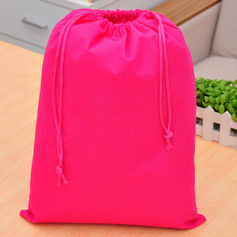 1 pièces Non-tissé femmes sacs à cordon pour livre vêtements voyage tissu chaussures pochette sac de voyage sac à cordon